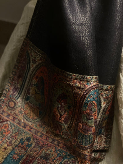 Aurum Noire - Moonlight Pure Pashmina Stole